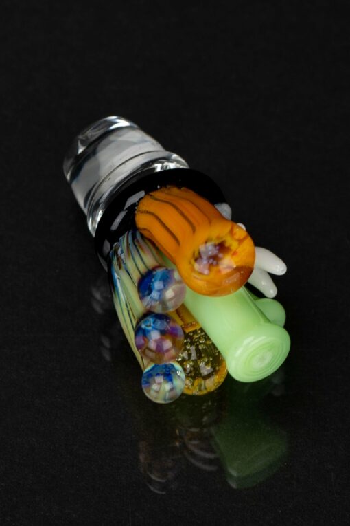 Shop Empire Glassworks Coral Reef Puffco Peak Pro Carb Cap in australian