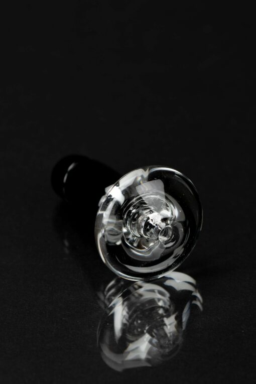 Shop Empire Glassworks Black Phallus Puffco Peak Carb Cap in australian