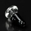 Shop Empire Glassworks Black Phallus Puffco Peak Carb Cap in australian