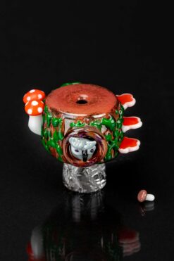 Shop Empire Glassworks Hootie's Forest Spinner Carb Cap in australian