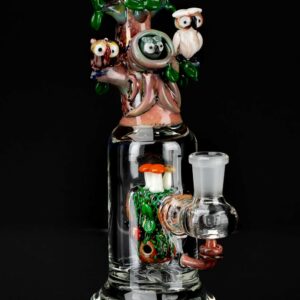 Shop Empire Glassworks "Hootie and Friends" Mini Rig in australian