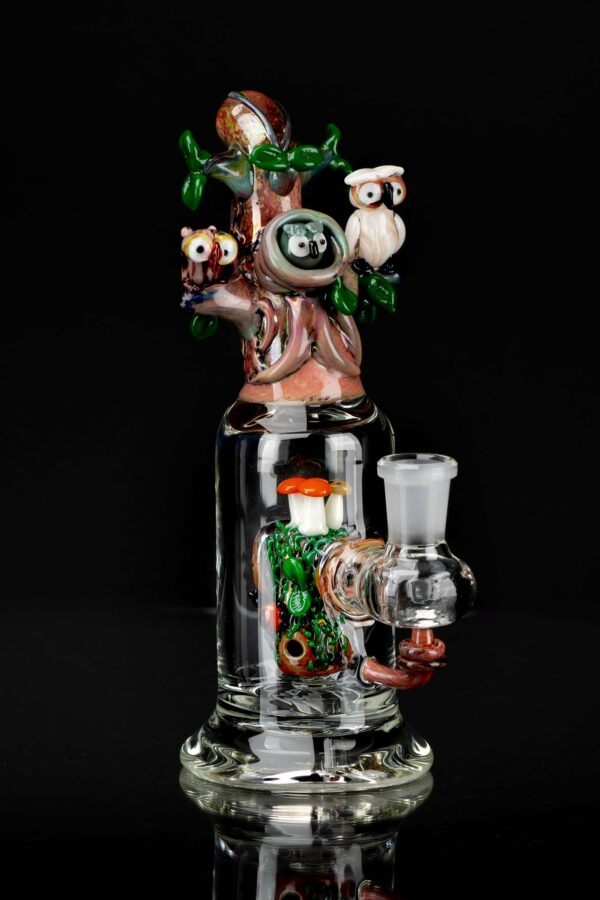 Shop Empire Glassworks "Hootie and Friends" Mini Rig in australian