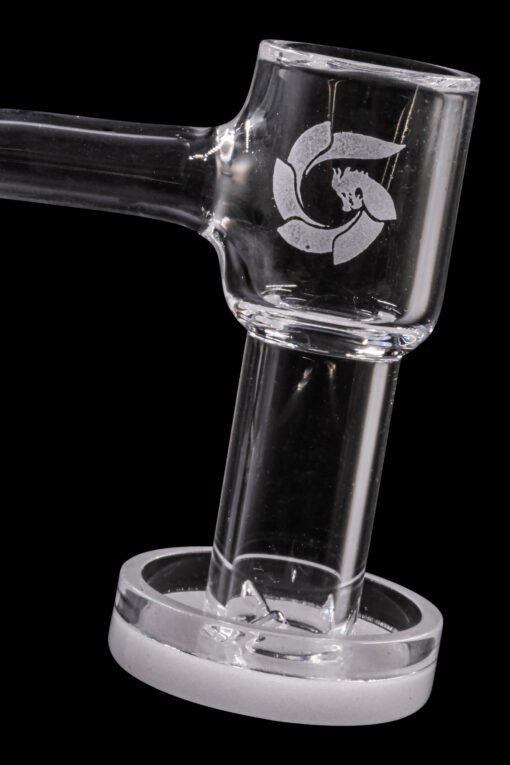 Shop Glasshouse Opaque Base Terp Vacuum Quartz Banger in australian