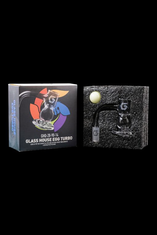 Shop Glasshouse Egg Turbo Quartz Banger Kit in australian