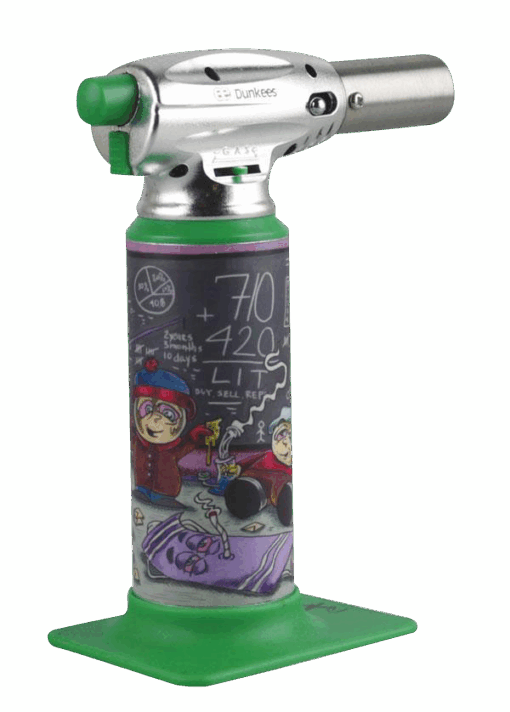 Shop Dunkees "Life Lessons" Butane Torch Lighter in australian