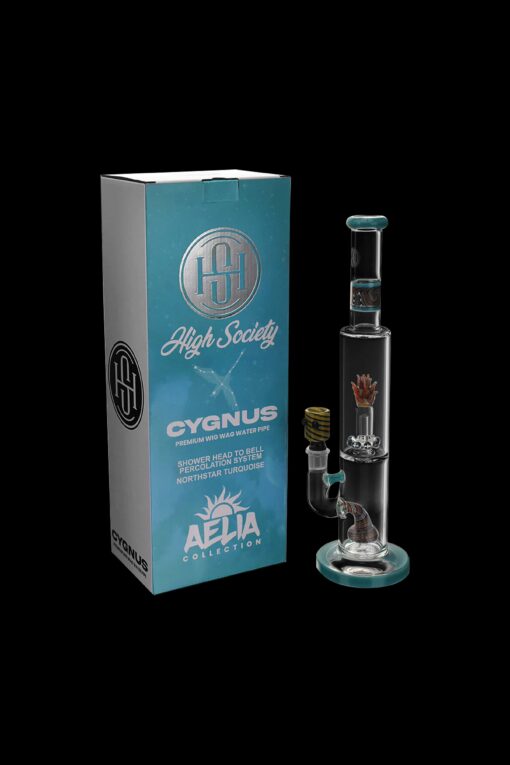 Shop High Society Cygnus Premium Wig Wag Water Pipe in australian