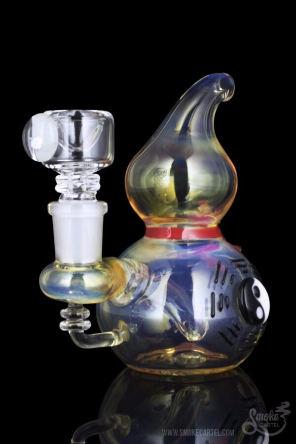 Shop Empire Glassworks "Great Gourd" Fumed Mini Rig in australian