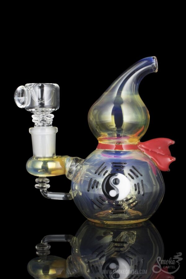 Shop Empire Glassworks "Great Gourd" Fumed Mini Rig in australian