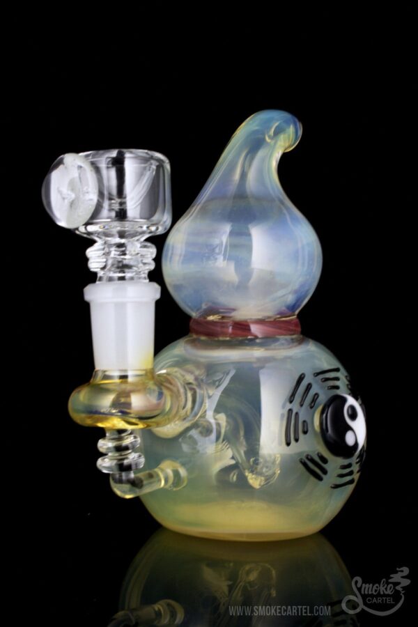 Shop Empire Glassworks "Great Gourd" Fumed Mini Rig in australian