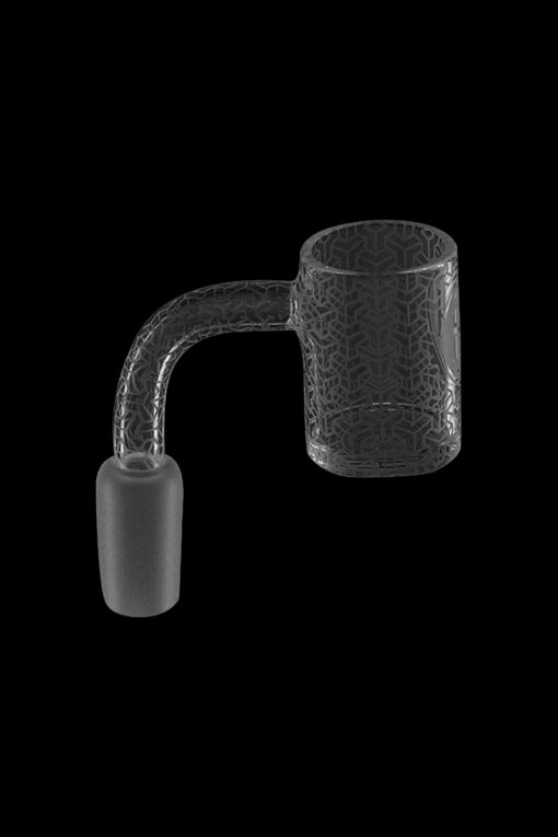 Shop High Society Sol Single Weld Etched Quartz Banger in australian