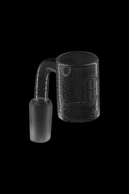Shop High Society Sol Single Weld Etched Quartz Banger in australian