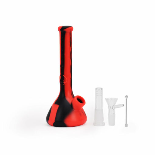 Shop Ritual - 7.5'' Deluxe Silicone Mini Beaker - Red & Black in australian