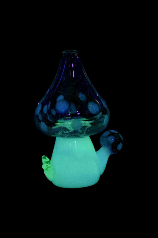 Shop Empire Glassworks "Serum Shrooms" UV Carb Cap for Puffco Peak in australian