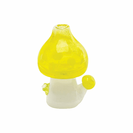 Shop Empire Glassworks "Sunshine Shrooms" Puffco Peak UV Carb Cap in australian