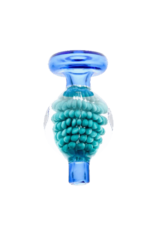 Shop Encased Blackberry Pattern Bubble Carb Cap in australian