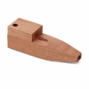 Shop Square Wood Pipe with Lid in australian