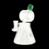 Shop MAV Glass Barrel Top Pyramid UFO Water Pipe in australian