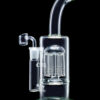 Shop Smoke Cartel Bent Neck w/ Matrix Perc & Color Accents Water Pipe - 8 in. in australian