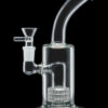 Shop Smoke Cartel Bent Neck w/ Matrix Perc & Color Accents Water Pipe - 8 in. in australian