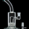 Shop Smoke Cartel Bent Neck w/ Matrix Perc & Color Accents Water Pipe - 8 in. in australian