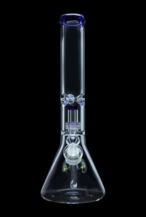 Shop Smoke Cartel 7mm Beaker w/ Matrix Perc Water Pipe - 16 in. in australian