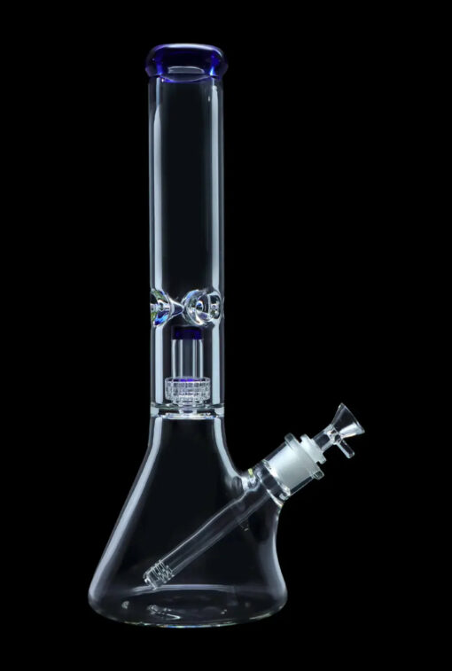 Shop Smoke Cartel 7mm Beaker w/ Matrix Perc Water Pipe - 16 in. in australian