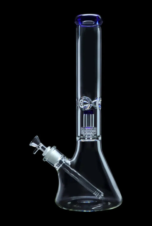 Shop Smoke Cartel 7mm Beaker w/ Matrix Perc Water Pipe - 16 in. in australian