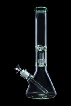 Shop Smoke Cartel 7mm Beaker w/ Matrix Perc Water Pipe - 16 in. in australian