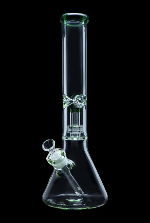 Shop Smoke Cartel 7mm Beaker w/ Matrix Perc Water Pipe - 16 in. in australian