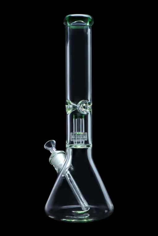 Shop Smoke Cartel 7mm Beaker w/ Matrix Perc Water Pipe - 16 in. in australian