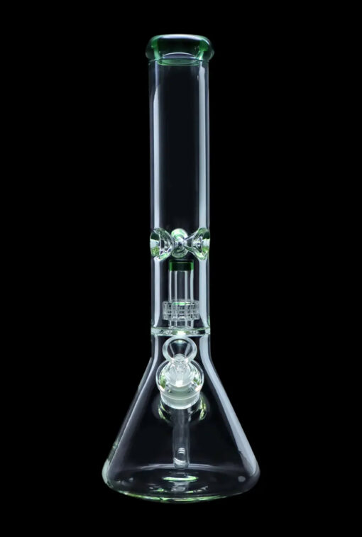 Shop Smoke Cartel 7mm Beaker w/ Matrix Perc Water Pipe - 16 in. in australian