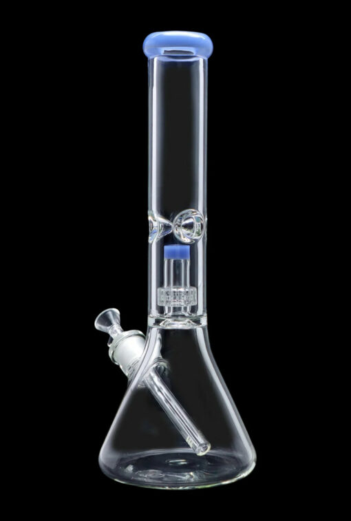 Shop Smoke Cartel 7mm Beaker w/ Matrix Perc Water Pipe - 16 in. in australian