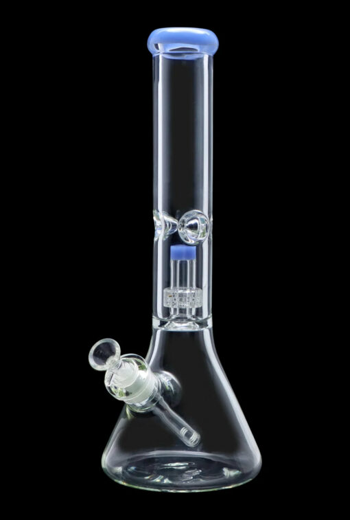 Shop Smoke Cartel 7mm Beaker w/ Matrix Perc Water Pipe - 16 in. in australian