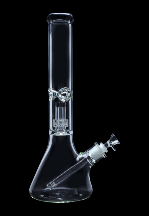 Shop Smoke Cartel 7mm Beaker w/ Matrix Perc Water Pipe - 16 in. in australian