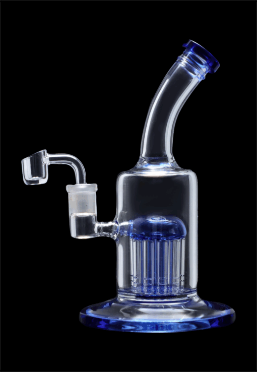 Shop Smoke Cartel Bent Neck w/ Tree Perc Dab Rig - 8 in. in australian