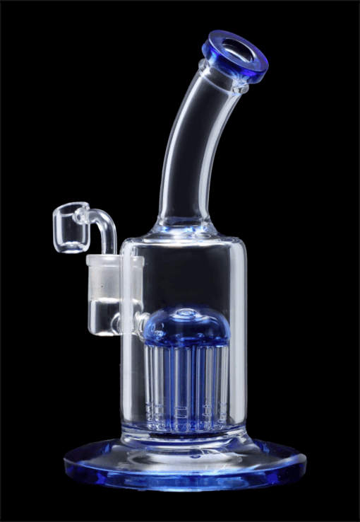 Shop Smoke Cartel Bent Neck w/ Tree Perc Dab Rig - 8 in. in australian