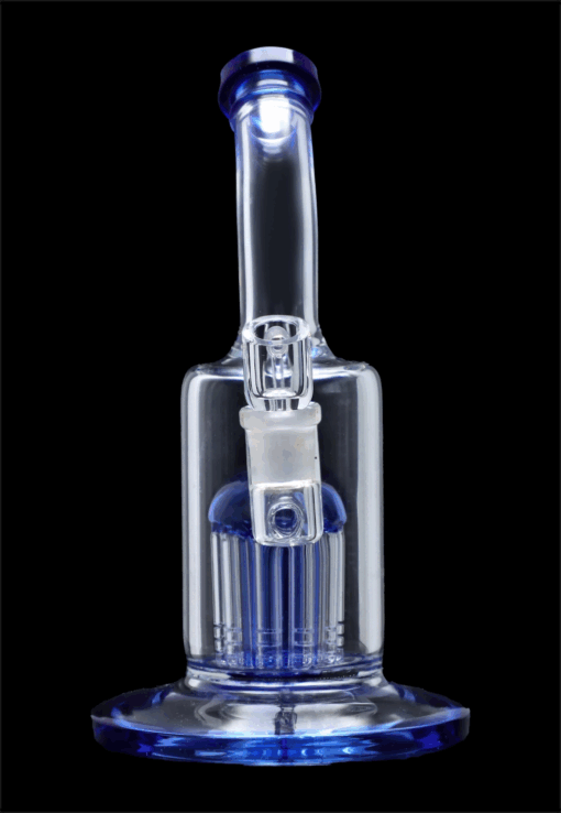 Shop Smoke Cartel Bent Neck w/ Tree Perc Dab Rig - 8 in. in australian