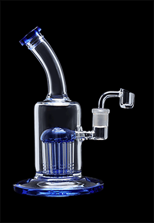 Shop Smoke Cartel Bent Neck w/ Tree Perc Dab Rig - 8 in. in australian