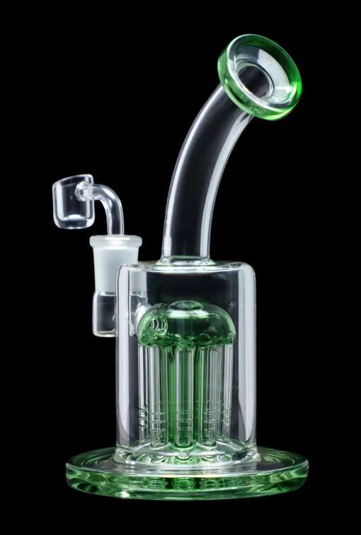 Shop Smoke Cartel Bent Neck w/ Tree Perc Dab Rig - 8 in. in australian