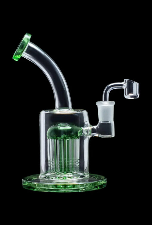 Shop Smoke Cartel Bent Neck w/ Tree Perc Dab Rig - 8 in. in australian