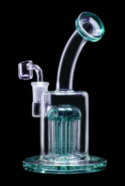 Shop Smoke Cartel Bent Neck w/ Tree Perc Dab Rig - 8 in. in australian