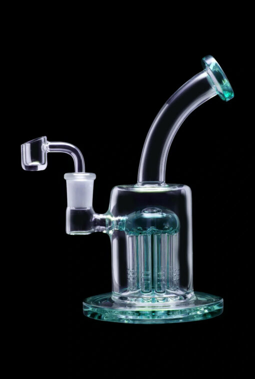 Shop Smoke Cartel Bent Neck w/ Tree Perc Dab Rig - 8 in. in australian