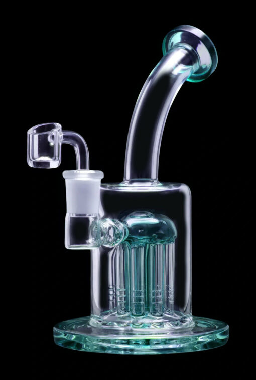 Shop Smoke Cartel Bent Neck w/ Tree Perc Dab Rig - 8 in. in australian