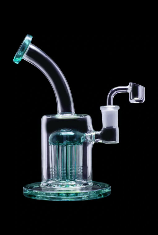 Shop Smoke Cartel Bent Neck w/ Tree Perc Dab Rig - 8 in. in australian