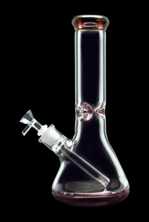 Shop Smoke Cartel 9mm Big Base Beaker w/ Color Accents Water Pipe - 12 in. in australian