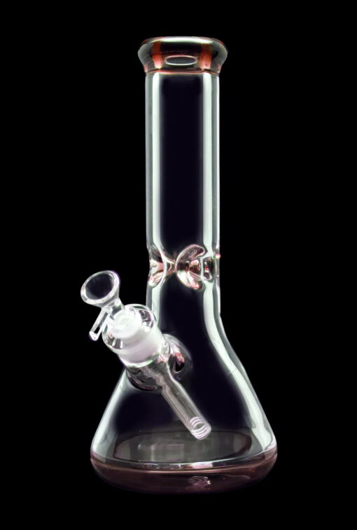 Shop Smoke Cartel 9mm Big Base Beaker w/ Color Accents Water Pipe - 12 in. in australian