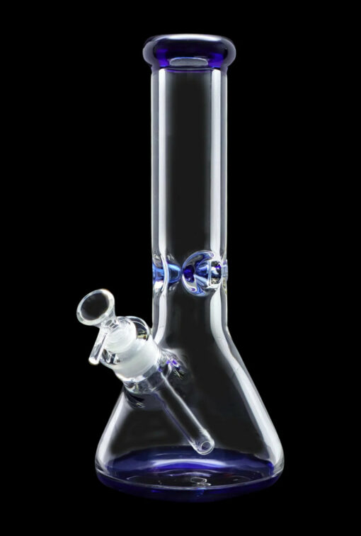 Shop Smoke Cartel 9mm Big Base Beaker w/ Color Accents Water Pipe - 12 in. in australian