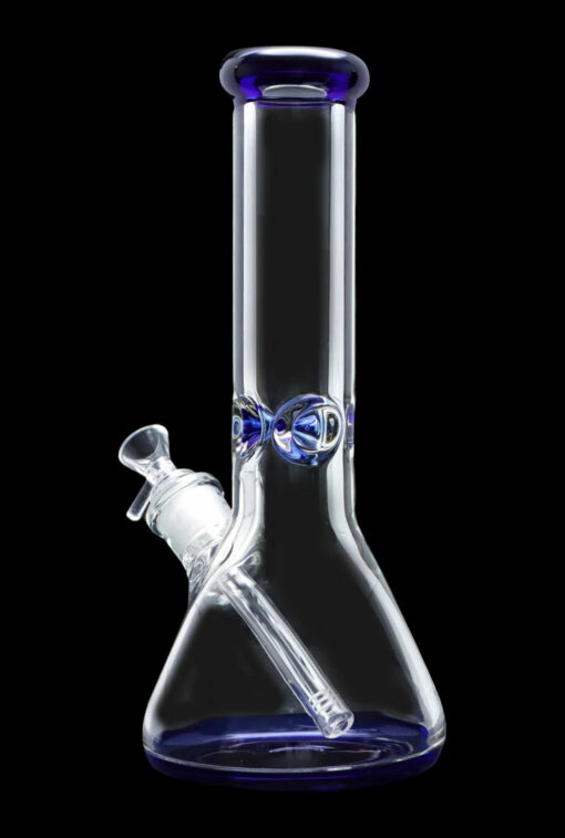 Shop Smoke Cartel 9mm Big Base Beaker w/ Color Accents Water Pipe - 12 in. in australian