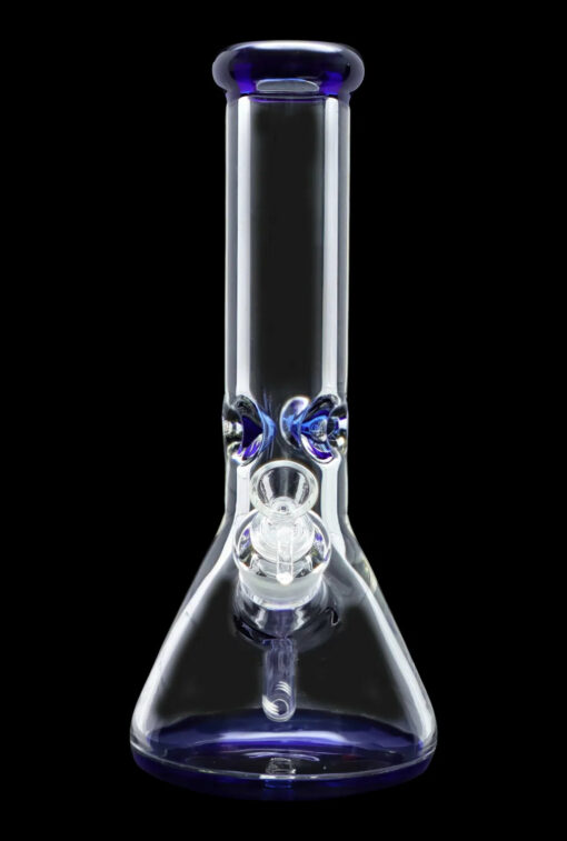 Shop Smoke Cartel 9mm Big Base Beaker w/ Color Accents Water Pipe - 12 in. in australian