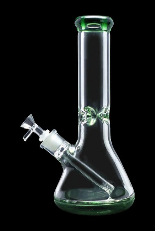 Shop Smoke Cartel 9mm Big Base Beaker w/ Color Accents Water Pipe - 12 in. in australian